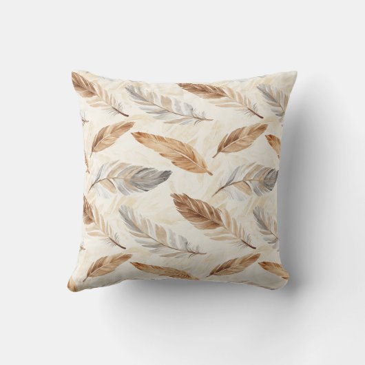 Coussin Mariage Crème Cottage Oiseaux (Verso)