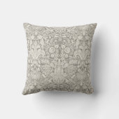 Coussin Mariage Damask Vintage Blanc Mariage Vieux (Verso)