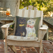 Coussin Mariage de chat, Louis Wain (Chaise)