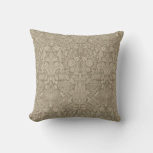 Coussin Mariage Dentelle Antique Lin Blanc Classique Joli