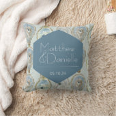 Coussin Mariage d'huîtres aquarelle (Couverture)
