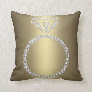 COUSSIN MARIAGE D'OR DIAMONING RING CUSHION