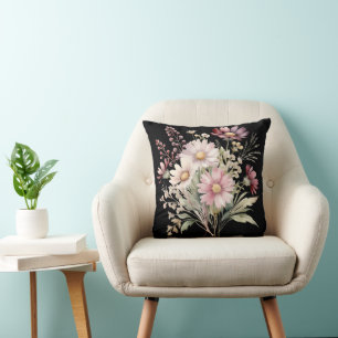 Coussin Mariage Floral Printanier