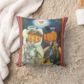 Coussin Mariage HALLOWEEN JETTE DE COUCHER (Couverture)