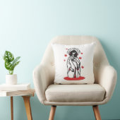 Coussin Mariage hanté jusqu'à ce que la mort nous sépare D (Chaise)