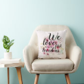 Coussin MARIAGE - Nous Aimons Parce Qu'Il Nous Aimait Pour (Chaise)