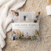 Coussin Mariage photo moderne (Couverture)