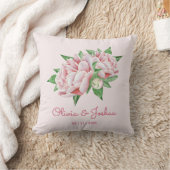Coussin Mariage Pink Peony (Couverture)
