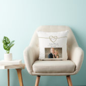 Coussin Mariage Reporté Enregistrer La Date Invitation (Chaise)