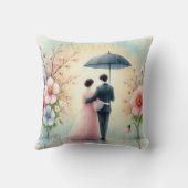 Coussin Mariage romantique pastel n°2 (Verso)