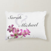 Coussin Mariage rose (Devant)