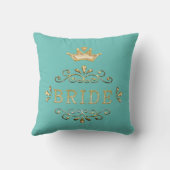 Coussin mariage, soirée bachelorette, soirée or, parties s (Verso)
