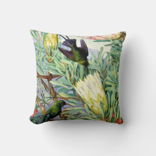Coussin Marianne North - Fleurs de miel et pommeaux de mie
