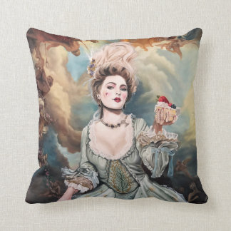 Coussin Marie-Antionette Lancer l'oreiller