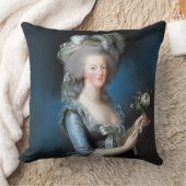 Coussin Marie Antoinette avec une rose (Couverture)