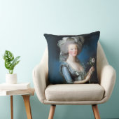 Coussin Marie Antoinette avec une rose (Chaise)