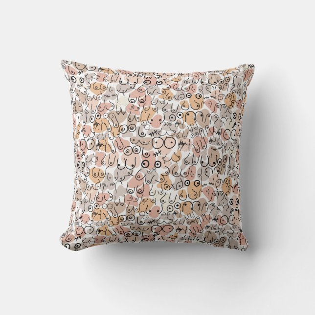Coussin marie de femme motif (Recto)