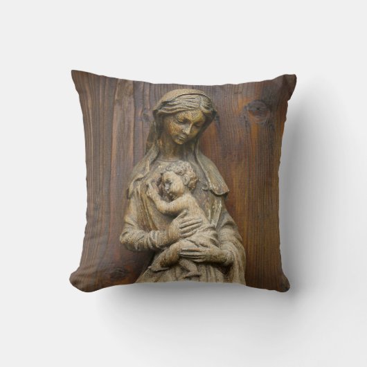 Coussin Marie Et Bébé Jésus (Recto)