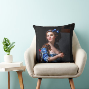 Coussin Marie Gabrielle Capet Autoportrait
