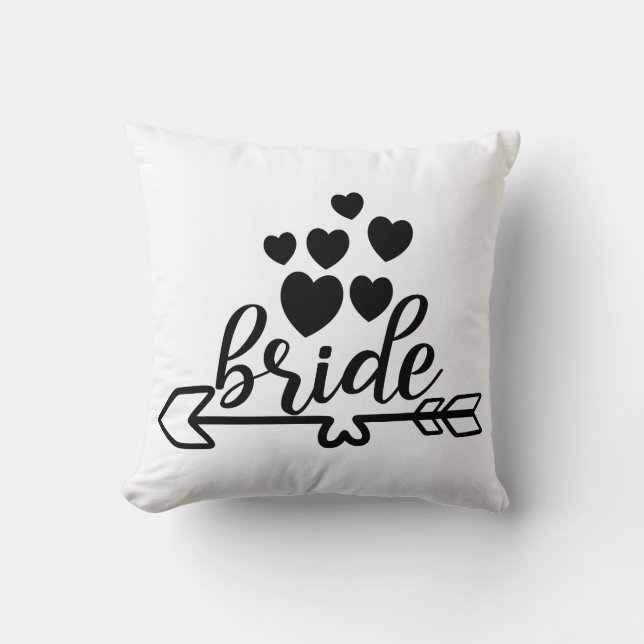 Coussin Mariée (Recto)