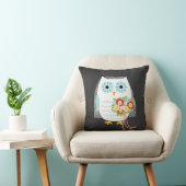 Coussin Mariée chouette (Chaise)