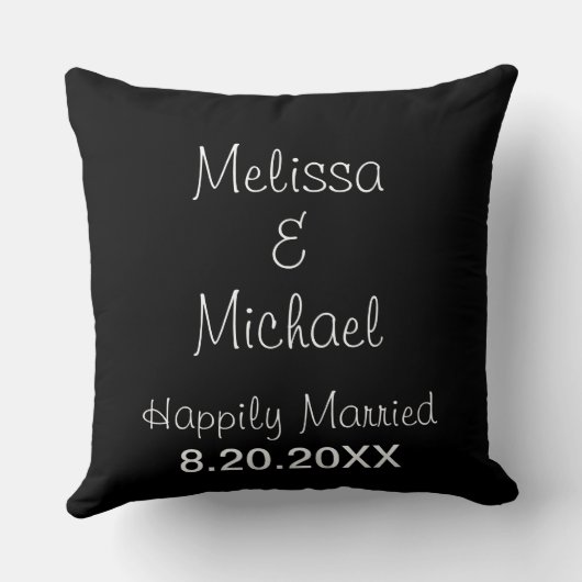 Coussin Mariée et chambre blanche Hydrangée réversible (Verso)