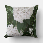 Coussin Mariée et marié Laurier blanc des montagnes (Recto)