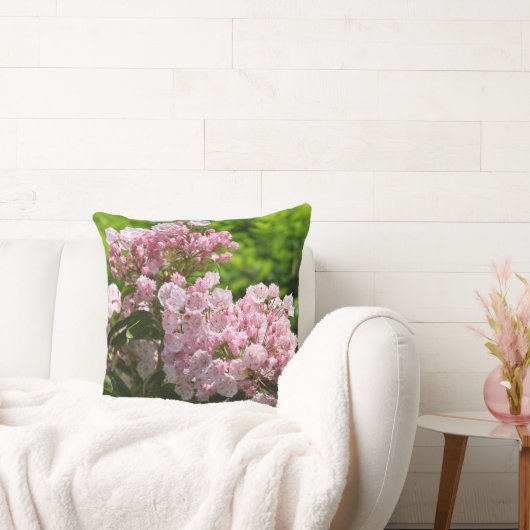 Coussin Mariée et marié Pink Mountain Laurel (Canapé)