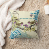 Coussin Mariée Everafter sarcelle, citron vert et prune Oi (Couverture)