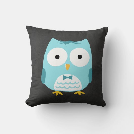 Coussin Mariés Chouette - Double Face (Recto)