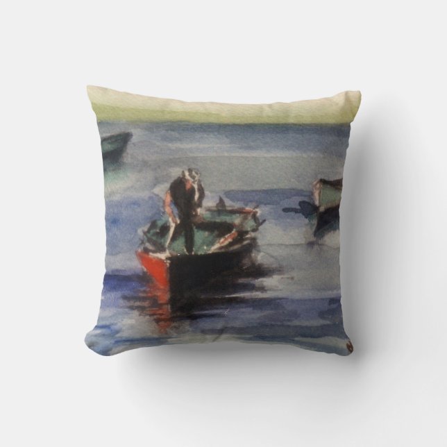 Coussin Marina/Mariña/Seascape (Recto)