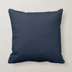 Coussin Marine Couleur uni 