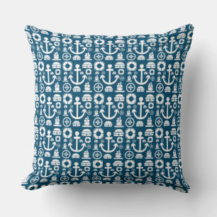Coussin Marine Élément motif de mer