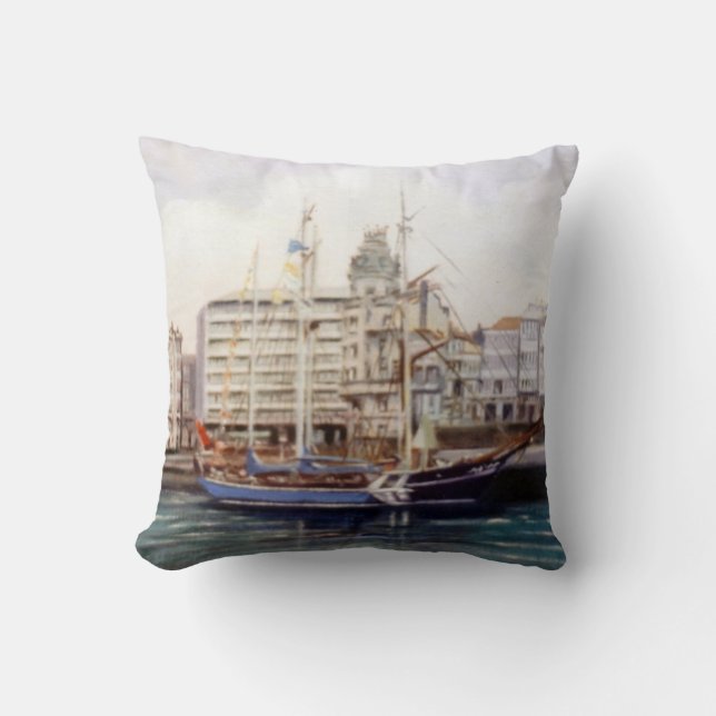 Coussin Marine/Marine/Seascape (Recto)