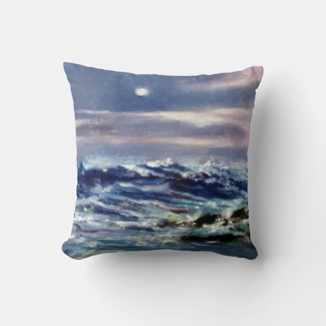 Coussin Marine/Marine/Seascape (Recto)