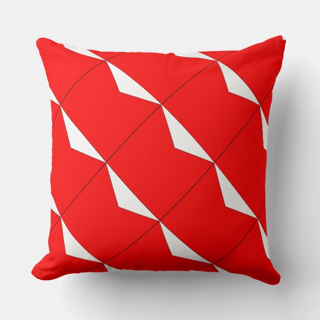 Coussin maritime de drapeau de bravo de Paul (Recto)