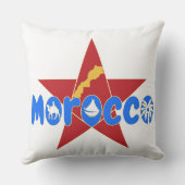 Coussin Maroc ; héritage à chérir avec fierté (Verso)