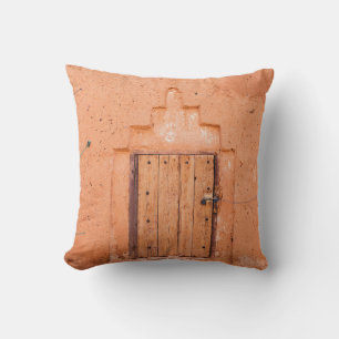 Coussin Marocain Traditionnel Texture De Fenêtre En Bois