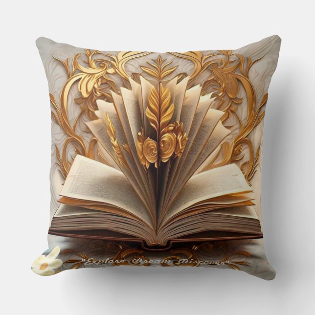 Coussin "Marqué pour la vie" (Recto)