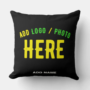 COUSSIN MARQUE VERIFIEE NOIRE PERSONNALISABLE MODERNE ET C