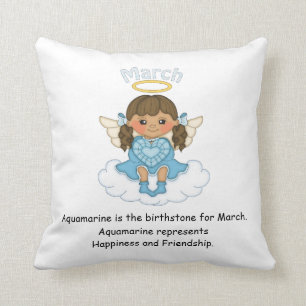 Coussin Mars Ange Brunette