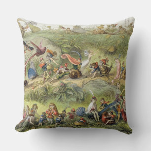 Coussin Mars triomphal du l'Elf-Roi, illustration de