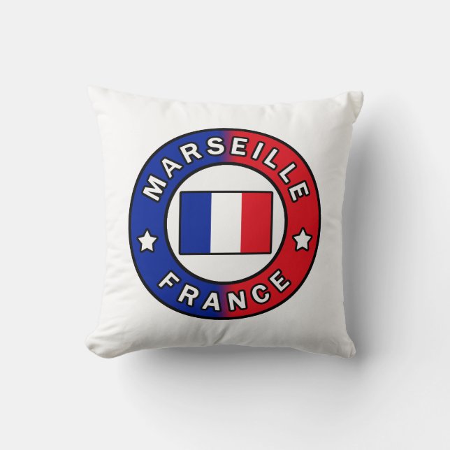 Coussin Marseille France (Recto)