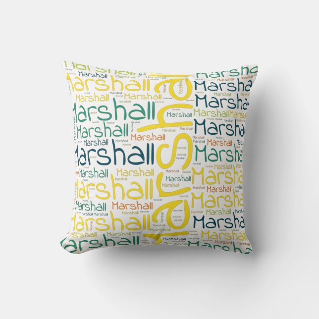 Coussin Marshall (Recto)