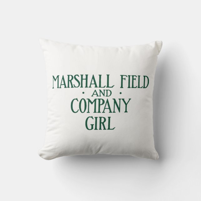 Coussin Marshall Field's (Recto)