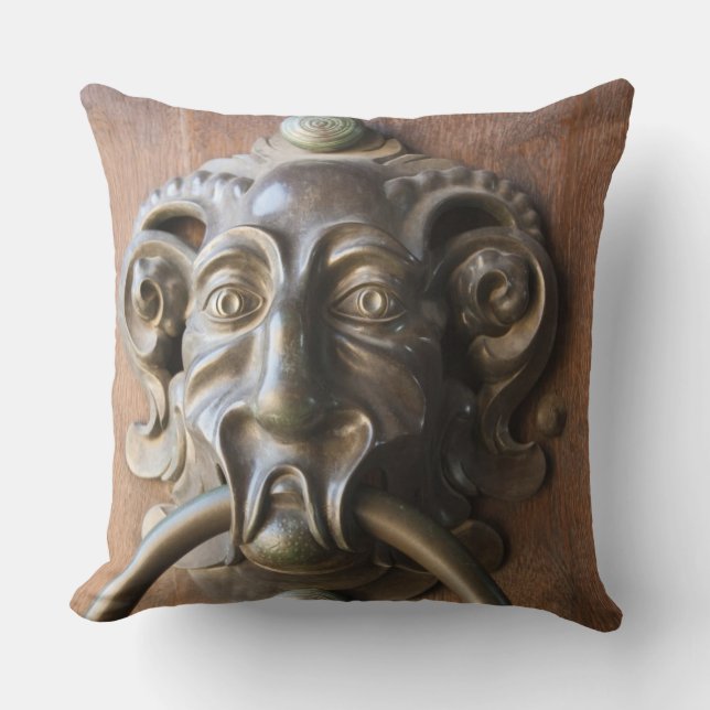 Coussin Marteau de porte à la Neue Residenz (Recto)