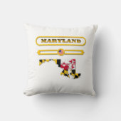 COUSSIN MARYLAND MAP, MARYLAND, USA. SAMER BRASIL (Recto)