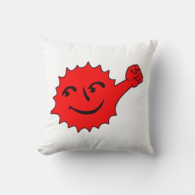 Coussin Mascotte Red Sun Cheer (Recto)