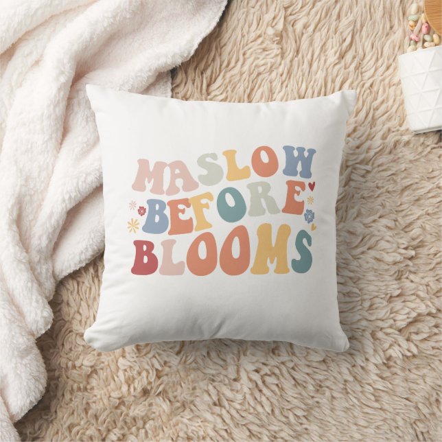 Coussin Maslow avant floraison (Couverture)