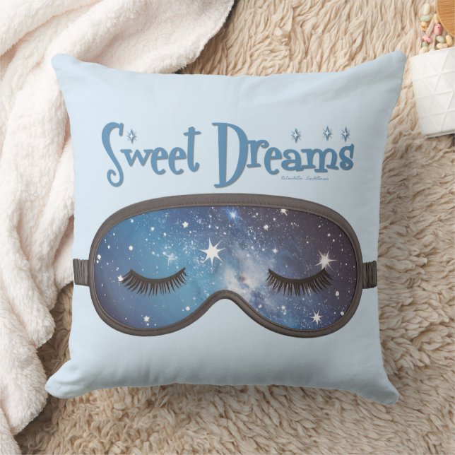 Coussin Masque de visage Sweet Dreams (Couverture)